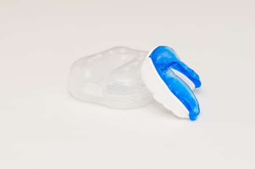 A photo of a mouth guard